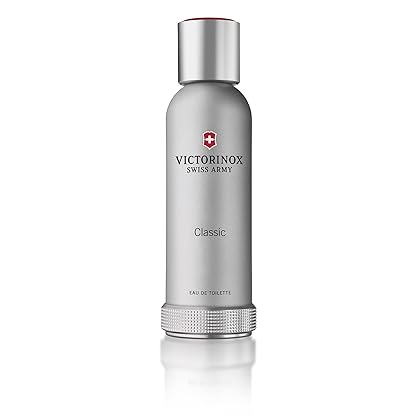 Victorinox Swiss Army Eau de Toilette Spray for Men, 3.4 Ounce