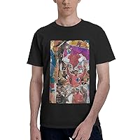 T-Shirts Men’s Tee Shirt Rapper T Shirt Round Neck Hip Hop Tshirts