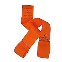 Forearm Forklift Lifting and Moving Straps, 3-1/2 ft. Long Extension, EXT Works with Straps ASIN B008ASBLJI, Helps Move Furniture and Appliances 800 lb. Load Limit. Safe and Easy to Use, Orange