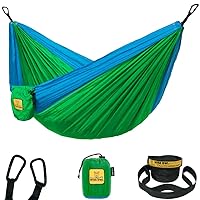 Wise Owl Outfitters Kids Hammock - Small Camping Hammock, Kids Camping Gear w/ Tree Straps and Carabiners for Indoor/Outdoor Use