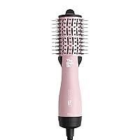 INFINITIPRO BY CONAIR The Knot Dr. All-in-One Travel Friendly Oval Dryer Brush, Hair Dryer & Volumizer, Hot Air Brush
