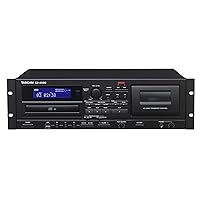 Tascam CD-A580 Rackmount Cassette/CD/USB MP3 Player Recorder Combo