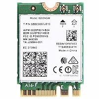 Dual Band Wireless AC 8265NGW NGFF 867M WiFi Bluetooth 4.2 M.2 2.4GHz 5GHz Card Adapter Compatible for dell p/n 8F3Y8 08F3Y8