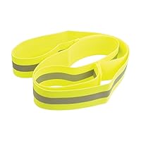 Wheelchair Safety Wrap-Fluor Yellow-Silver Stripe