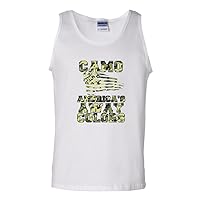 City Shirts Camo America's Away Colors USA DT Adult Tank Top