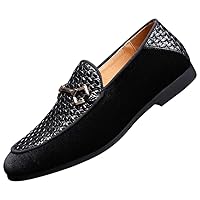 Driving Shoes for Men - Casual Moccasin Loafers -Mens Penny Loafers Moccasins Slip On Dress Boat Shoes