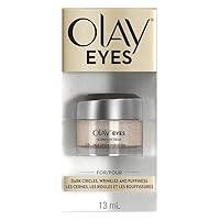 OLAY Ultimate Eye Cream for Dark Circles, Wrinkles And Puffiness 0.4 oz (Pack of 3)