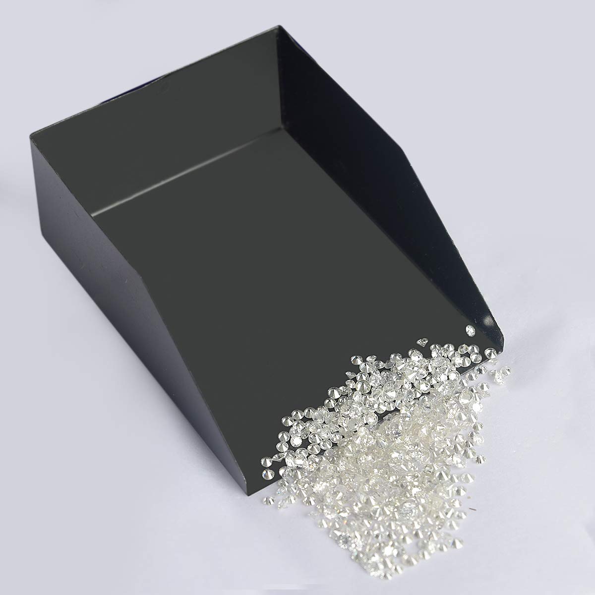 GEMHUB Lab Grown Loose CVD Diamond 3.5 mm VVS Clarity DEF Color 1 Ct Lot CVD/HPHT