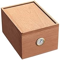 YANGPIN- Cigar Box Wood Storage Box with Lid Decorative Boxes Stash Boxes Decorative Box BMZDXJG-0