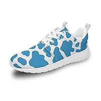 Cow Running Shoes Women Sneakers Walking Gym Lightweight Athletic Comfortable Casual Fashion Shoes
