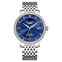 Automatic Mechanical Self Winding Watches for Men Calendar Luminous Sapphire Wrist Watch