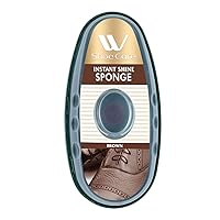 Instant Shoe Shine Sponge,Brown,11ml
