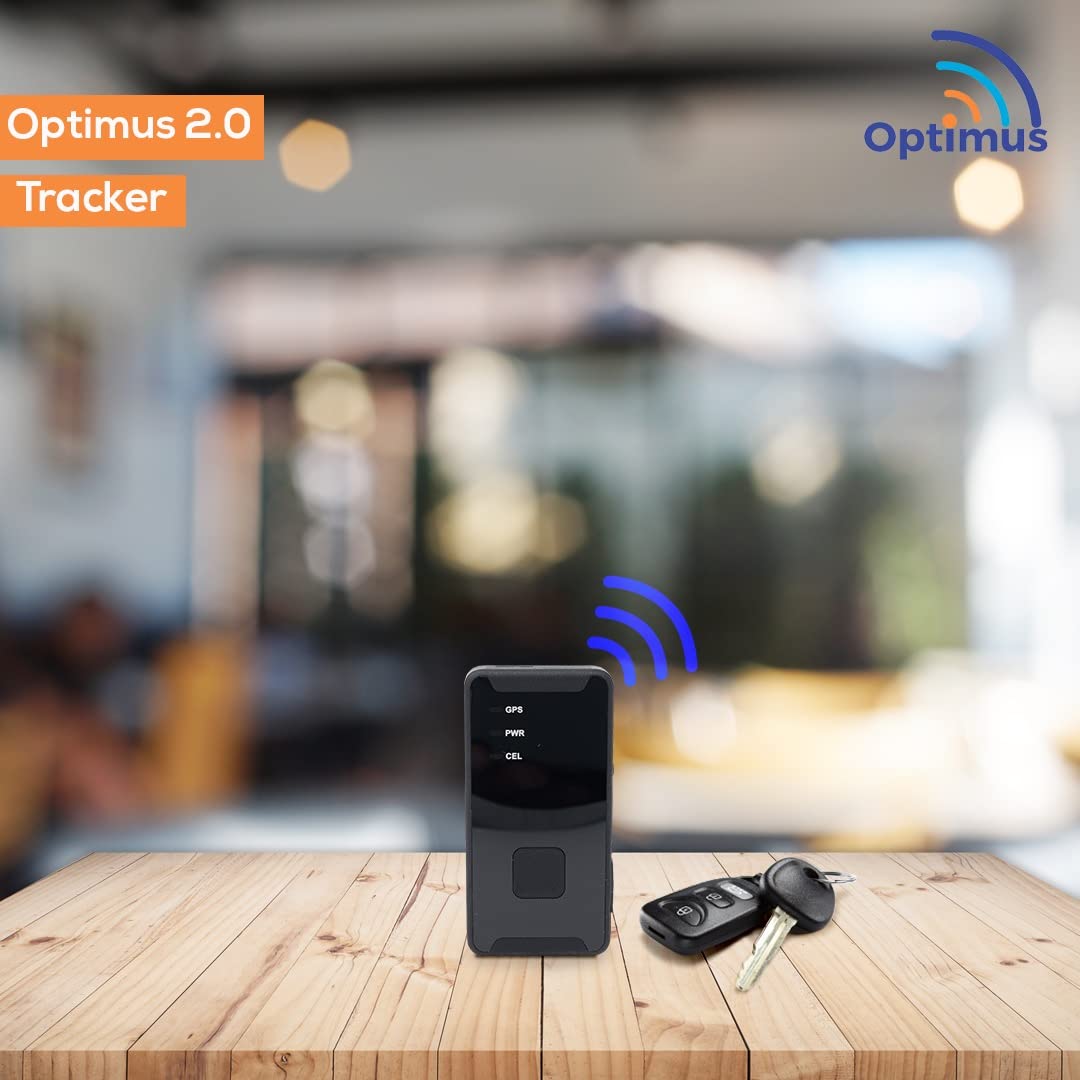 Optimus 2.0 GPS Tracker for Vehicles, Assets, People - 4G LTE - Real-Time GPS Tracking Device - Instant Alerts