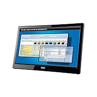AOC E1659FWU 16IN TFT LCD USB Powered Monitor 8MS 16:9 500:1 Contrast 1366X768