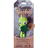 Watchover Voodoo - String Voodoo Doll Keychain – Novelty Voodoo Doll for Bag, Luggage or Car Mirror - Good Luck Voodoo Keychain, 5 inches