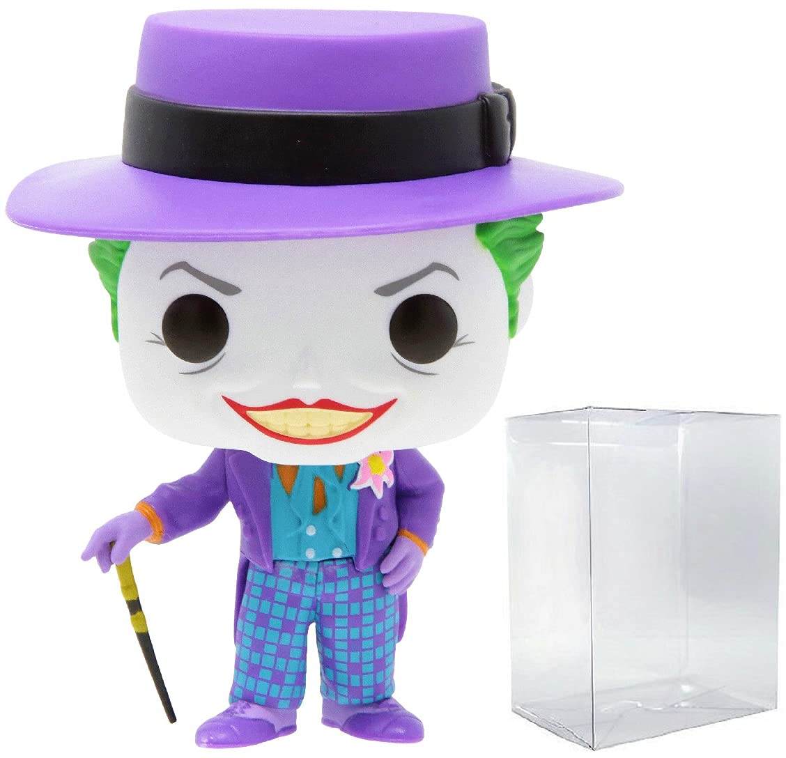Mua POP DC Heroes: Batman 80th - Joker with Hat (1989) Funko Pop! Vinyl  Figure (Bundled with Compatible Pop Box Protector Case), Multicolored,   inches trên Amazon Mỹ chính hãng 2023 | Giaonhan247