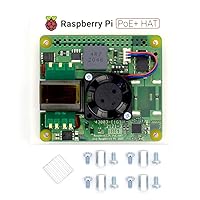 LoveRPi Raspberry Pi 30W PoE+ HAT with Low Profile Heatsink 802.3at for Raspberry Pi 3/4
