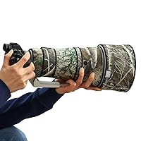ROLANPRO Waterproof Lens Cover Camouflage Rain Cover for Sony FE 300mm F2.8 GM OSS Lens Protective Sleeve Lens Rain Coat-#27 Jungle Waterproof