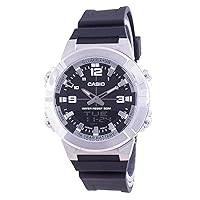 Casio Analog Digital World Time Resin Strap Amw-870-1A Amw870-1 Men's Watch