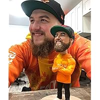 Custom Bobbleheads Figures Sculpted by Famous Tiktok Clay Artist Jerry Personalized Figurine Gifts for Boyfriend Husband Boss Office Coworker