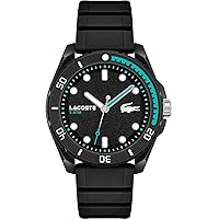 Lacoste finn Mens Analog Quartz Watch with Silicone Bracelet 2011284