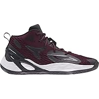 adidas Exhibit A Mid Shoe - Unisex Basketball Team Maroon/Core Black/White