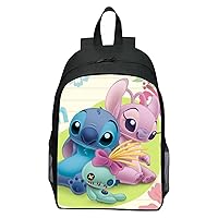 cartoon Travel Backpack Lightweight Laptop Fan Gift 3D Printed animation Pattern Casual Backpack.