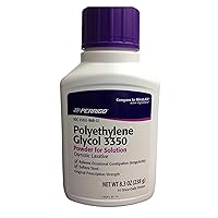 Polyethylene Glycol 3350 8.3 Oz (238gm) Powder (Compare to Miralax)