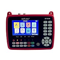 ST-5150 DVB-S/S2/C/T2 Combo Satellite TV Finder Meter MPEG-2 /MPEG-4 H.265 Supports QPSK, 8PSK, 16QAM, 64QAM, 256QAM with Compass