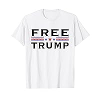 Free Donald Trump Republican Support Trump 2024 T-Shirt