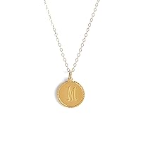 Moon And Lola-Dalton Charm (On Apex Chain) Necklace Gold-M Shape