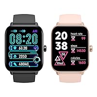 A-TGTGA（Two Styles）Smart Watches for Men/Women with Answer/Make Call, Alexa Built in, 1.8