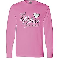 inktastic Well Bless Your Heart with Calico Print Long Sleeve T-Shirt