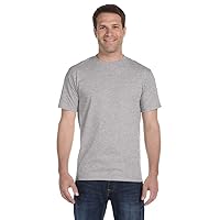 Hanes Men's Big-Tall Beefy-T Tall T-Shirt-B, Light Steel, XLT