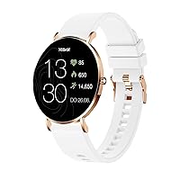 XCOAST Siona 2 Women's Smart Watch, iOS & Android, Brilliant AMOLED Display, Ultra Flat, Waterproof, Blood Pressure, Blood Oxygen, Heart Rate, Sleep, Gallery