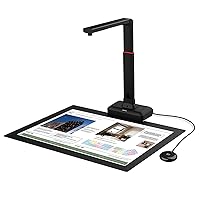 VIISAN S21 Large Format Book & Document Scanner, Capture Size A2, 27MP USB Document Camera with Auto-Flatten, Fingerprint Removal Technologies, Multi-Language OCR, Compatible with Windows & macOS