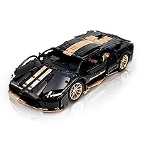 Sports Car Building Blocks and Construction Toy, Adult Collectible Model Cars Set to Build, 1:14 Scale Race Car Model,Suitable for Boys Aged 8-14 (1309 Pcs)