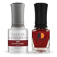 LeChat Perfect Match Gel Polish, On The Red Carpet, 0.5 Fl Oz (PMS79)