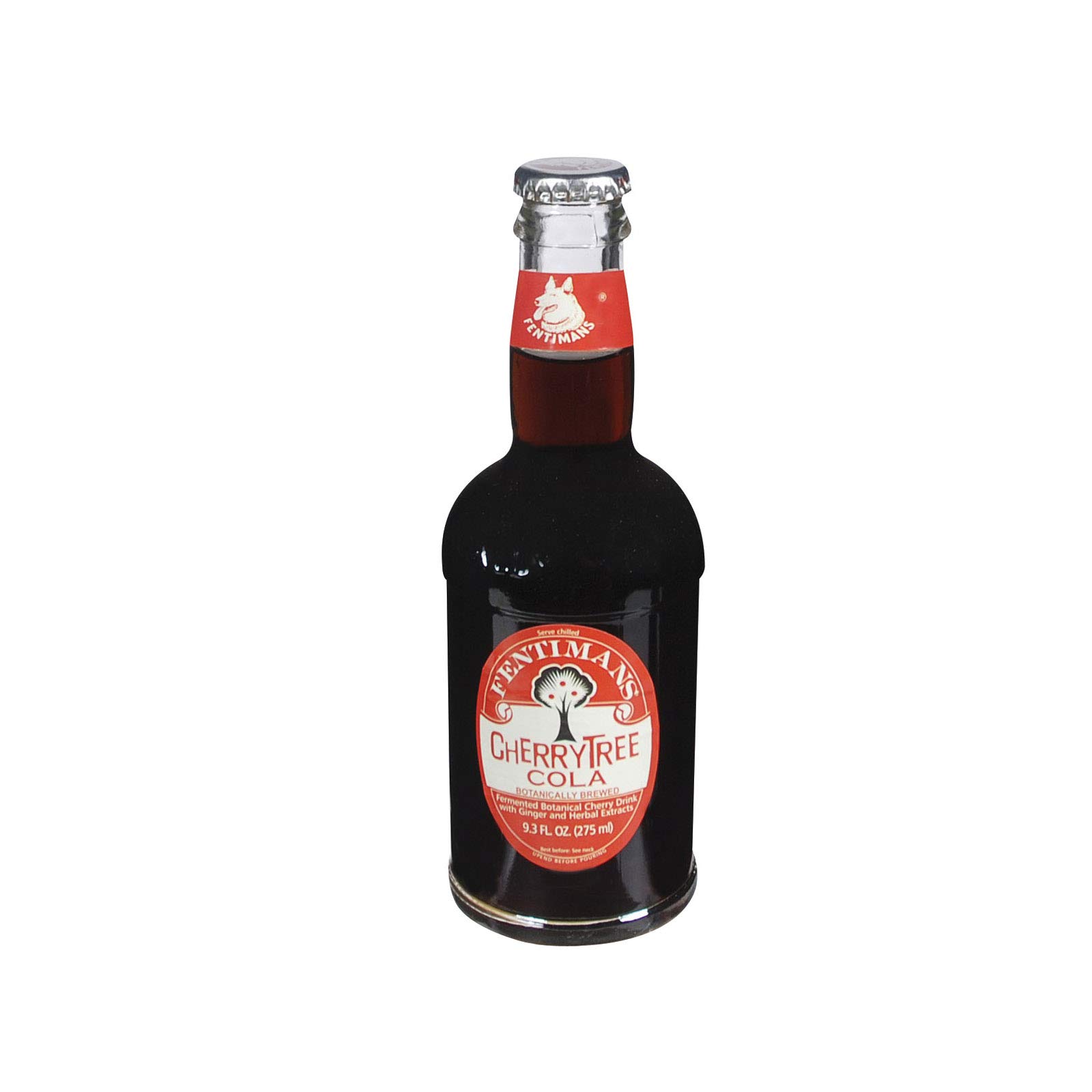 Fentimans Cherry Tree Cola, 9.3 Ounce - 4 per pack - 6 packs per case.