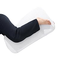 Memory Foam Knee Pillow for Side Sleepers Hip Pain,Trapezoidal Between Leg Pillow for Lower Back Pin Relief and Pregnancy Support,Spine Alignment,Ankle and Back Support