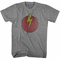 Flash Gordon Comic Book Superhero Film Bolt Circle Adult T-Shirt Tee