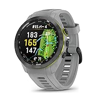 Garmin Approach S70 1.7 inches (42 mm) / 1.9 inches (42 mm) / 1.9 inches (47 mm) 2 Sizes 3 Color Options, Equipped with AMOLED (Organic EL) Display, Golf Watch, GPS Map, Suica Compatible, Virtual