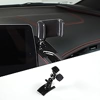 Car Phone Mount Fit for Chevrolet Corvette C8 2020-2023, Cell Phone Holder for Center Console Air Conditioner Side Panel, Handsfree Air Vent Phone Stand, Clamping Arms Holder-Style A