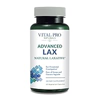 Vital Pro Naturals - Advanced Lax Natural Laxative Formula 60 Capsules