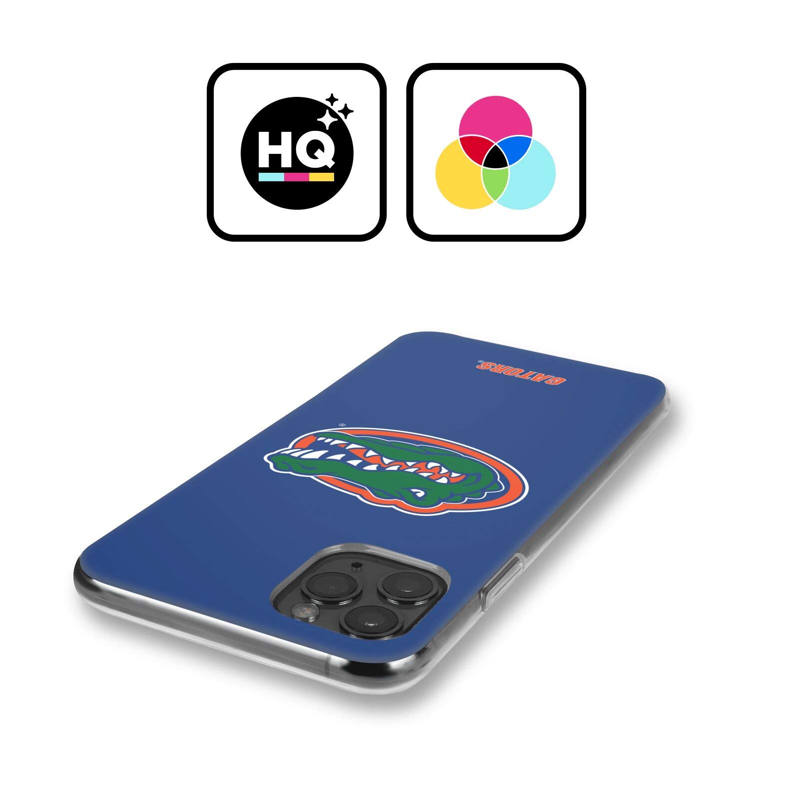 Head Case Designs Officially Licensed University of Florida UF Plain Soft Gel Case Compatible with Apple iPhone 11
