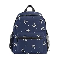 My Daily Kids Backpack Vintage Anchor And Star Nursery Bags for Preschool Children