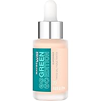 Maybelline Green Edition Superdrop Tinted Oil Base Makeup, Adjustable Natural Coverage Foundation Formulated With Jojoba & Marula Oil, 20, 1 Count