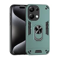Phone Case Compatible with Xiaomi Redmi Note 13 Pro 4G Phone Case with Kickstand & Shockproof Military Grade Drop Proof Protection Rugged Protective Cover PC Matte Textured Sturdy Bumper Cases ( Color