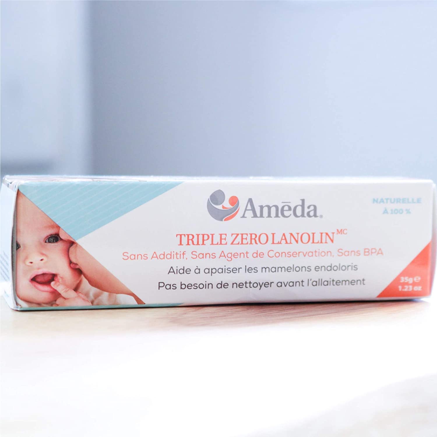 Ameda Triple Zero Lanolin Nursing Cream, 35g/1.2oz