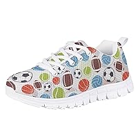 Football Shoes for Kids Tennis Shoes Summer Casual Sneakers for Boys Toddler Sneakers Lightweight Walking Gym Shoes